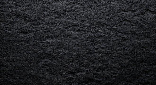 Close up textured dark grey rough stone surface background