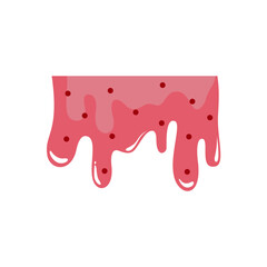 Melted Dripping Liquid Illustration