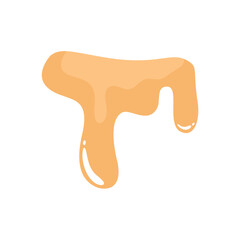 Melted Dripping Liquid Illustration