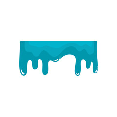 Melted Dripping Liquid Illustration