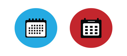 Calendar  icon pictogram in trendy outline style. icon, sign or symbol vector 