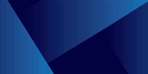 Fototapeta premium Abstract background gradient dark navy blue banner simple abstract