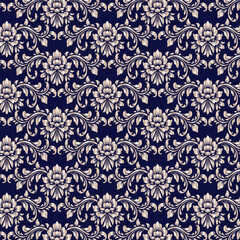 luxury seamless pattern , floral background, geometric pattern.