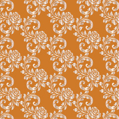 luxury seamless pattern , floral background, geometric pattern.