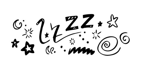 Person running silhouette with expressive symbols running person