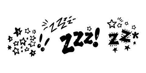 Playful Doodle Comic Vector Set