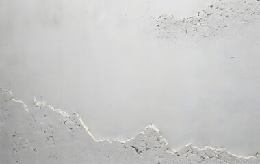 Photo of a detailed texture of a white wall with a natural cracked surface texture.