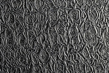 Rough metal background with red and blue reflections