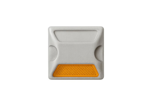Road stud showing reflective marker for safety