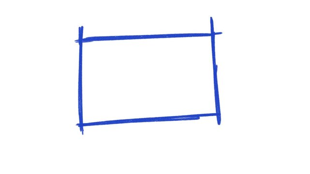 Hand drawn various doodle geometric shapes lines