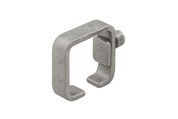 Industrial metal clamp bracket machinery part
