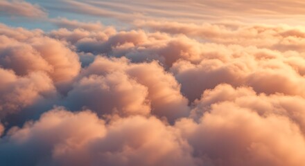 The soft, woolly texture of a mackerel sky.