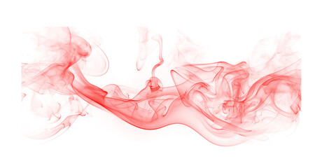 Ethereal red smoke abstract art on a black background design backdrop Dark mysterious vibrant and magical full of