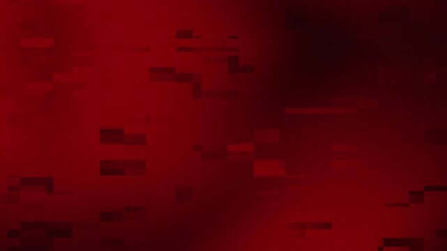 Red glitch background with pixelated block shapes for a visually striking digital effect. Ideal for techthemed designs or futuristic projects.