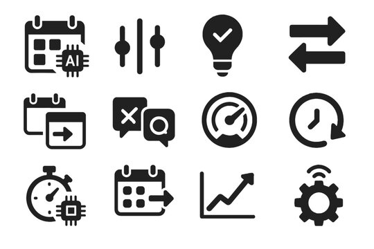 Loop resolution smart gear radar icon adaptive vector ai availability slots improvement