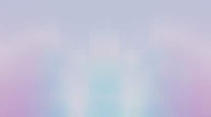 Blurred Gradient Halftone Pattern with Soft Pastel Tones of Violet, Blue, and White