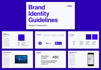 Brand Identity Guidelines Layout