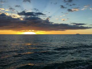 Coucher de soleil à Puerto Rico