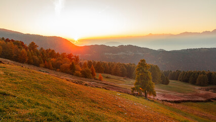 Vallesinella Waterfalls, trentino, italy