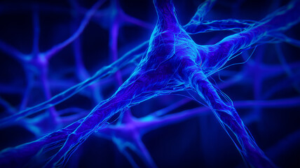 A neural cell concept illustrating communication pathways, biological networks, and essential cognitive processing functions.

