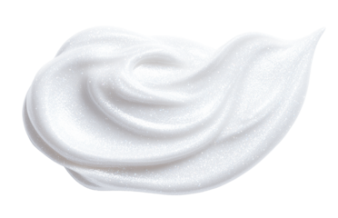 soap foam on transparent background	