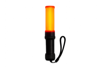 Traffic control light wand for emergency marshalling