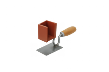 3d render illustrating construction hod and trowel tool