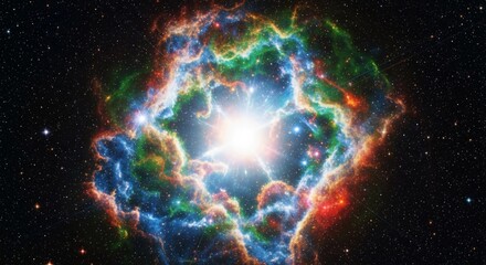 Obraz premium abstract space background