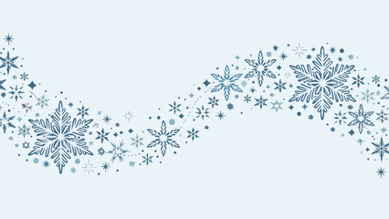 snowflakes and stars border , snowflakes and stars border vector