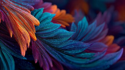 A symphony of falling leaves: embracing autumnâ€™s rich tapestry. Wireless data. The essence of fall: rich colors and textures on natureâ€™s ground. Information flow. Internet traffic.