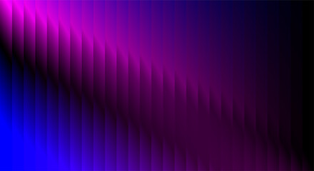 Abstract gradient of blue and purple with vertical lines and pixelated effect
