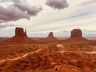 Vue de Monument Valley