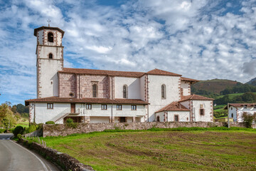 Fototapeta premium Amaiur - Maya is a place in the Foral Community of Navarre, located in the Baztán valley, in the Merindad of Pamplona
