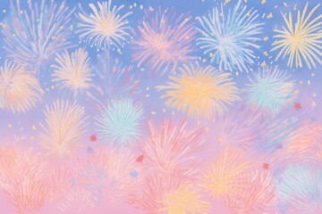 Obraz premium New year celebration backgrounds fireworks outdoors.