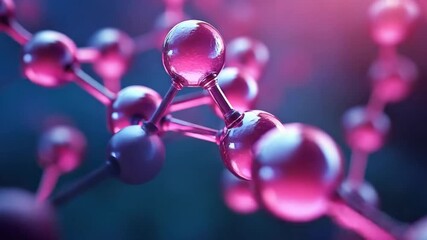 3d representation of molecular structure video