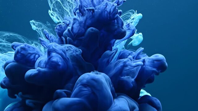 Dynamic colorful smoke effect swirling gently for a vibrant abstract background video element