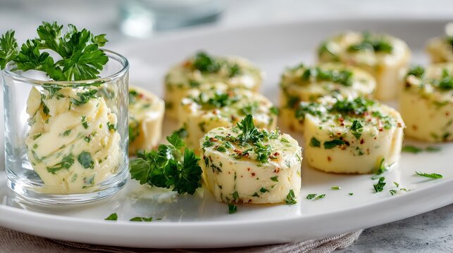 Elevate your culinary creations with gourmet compound butter infused with fresh herbs and spices, perfect for adding a touch of luxury to any dish