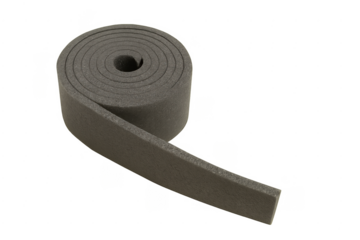 Gray foam sealing insulation strip roll