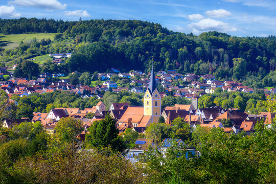 View over the city Berching