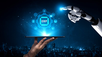 AI-powered Enterprise Resource Planning (ERP) system for business management. This ERP software with AI integrates business functions for efficiency. Motif