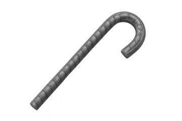 Rebar candy cane shaping construction industry