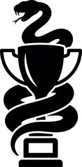 Serpent trophy icon