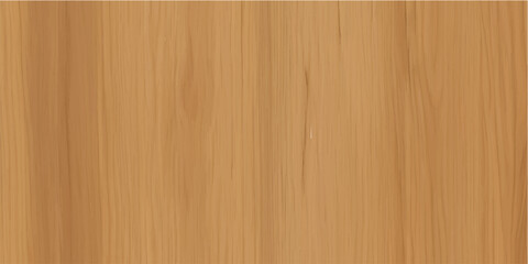 Fototapeta premium Vector illustration of a natural brown wooden plank background with an old oak hardwood grain pattern for floor, wall, or fence design material surface texture