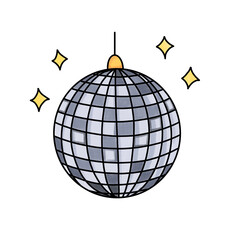 Disco Ball PNG – Cute Party Disco Light