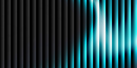 Fototapeta premium Abstract vertical light streaks in vibrant colors on black background Vertical streaks of vibrant blue, purple, green, and red light create an abstract, glowing pattern against a dark background.