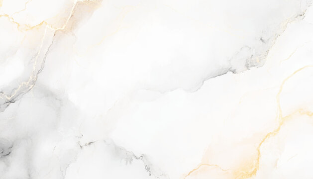 Marble texture, seamless pattern, soft gold veins on clean white surface, high quality, studio lighting. Marble texture background. The luxury of white marble texture and background for design pattern