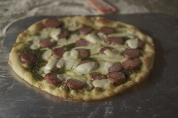 Domestic Pizza equals happiness