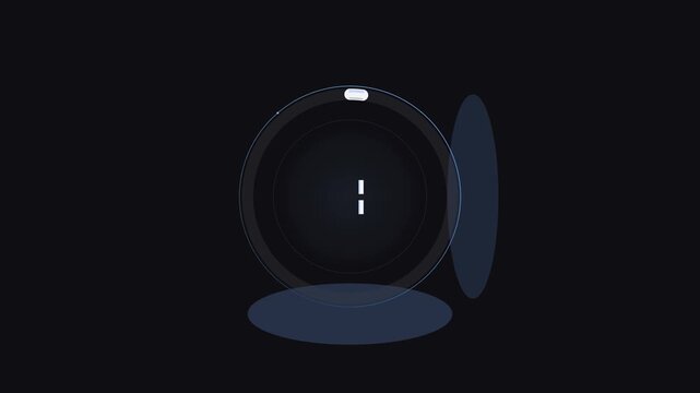 Modern digital dial displaying precision settings for design elements in user interfaces and websites, ideal for creative pursuits