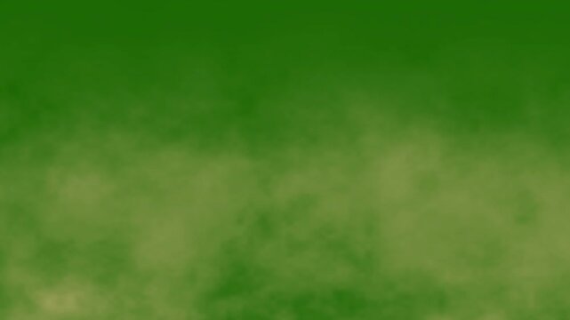 Brown sand dust on fast moving green screen background. Soil powder smoke effect. Sandstorm, mist vapor smog moving to right, sand soil overlay motion graphic. Seamless looping video 4K