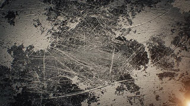 Abstract grunge texture with distressed scratched surface and dark tones